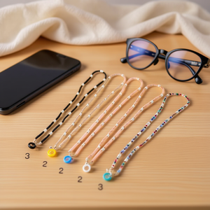 Cadena para el Cabello con Cuentas Angelina de 70 cm, Multifuncional, para Uso Diario Informal - Product Image 3