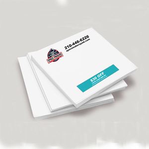 Custom 3x3 Die Cut Square Pocket Size Pad Sticker Hotel <b>Small</b> Writing <b>Notepad</b> Study Sticky Notes Memo Pads with Print Logo - Product Image 2