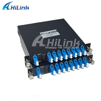 Boîtier LGX 8 canaux cwdm mux/demux double fibre longueur d'onde 1470-1610nm en option, multiplexeur LC/SC-APC/UPC