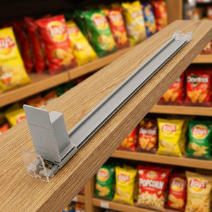 Échantillon Gratuit : Poussoir d'étagère personnalisable pour boissons, tabac et paquets de cigarettes – Accessoires de présentation pour magasins de détail - Product Image 1