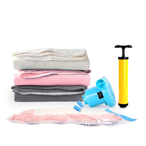 Sacs de rangement sous vide avec pompe à main, accessoires de qualité supérieure, populaires dans le monde, pour les vêtements - Product Image 1