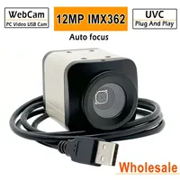 Caméra vidéo mini PC 4K 12MP autofocus USB CMOS IMX362 OTG UVC Plug & Play pour numérisation de documents et diffusion en direct