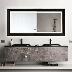 <span class=keywords><strong>Miroir</strong></span> intelligent encadré <span class=keywords><strong>de</strong></span> style européen <span class=keywords><strong>miroir</strong></span> d'habillage LED <span class=keywords><strong>de</strong></span> <span class=keywords><strong>salle</strong></span> <span class=keywords><strong>de</strong></span> <span class=keywords><strong>bain</strong></span> mural rétro ancien - Product Image 4