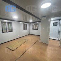 Maisons de luxe Maison moderne préfabriquée 20 pieds Maison en conteneur Maison préfabriquée 2 chambres à coucher Kit de maisons préfabriquées