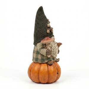 La fábrica de decoración de Halloween personalizada produce figuritas de farol de enano y calabaza, figuritas de Gnomo de <span class=keywords><strong>jardín</strong></span>, figura de Anime - Product Image 3