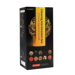 Ultimate vitalitas Boost sepuluh harta karun Ginseng longgar teh 150g kotak buatan tangan kemasan potensi eksotis koleksi - Product Image 1