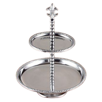 Présentoir à gâteau fini antique Présentoir à gâteau en métal Fabricant et exportateur Présentoir à gâteau décoratif en métal personnalisé