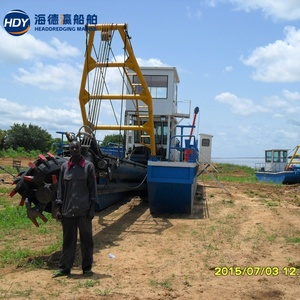 เรือขุดดูดแบบตัดขนาด <span class=keywords><strong>14</strong></span> นิ้ว พร้อมความลึกในการขุด 15 เมตร สำหรับทำความสะอาดทะเลสาบและช่องคลอง - Product Image 4