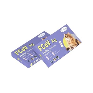 Dvot fcov AG ชุดทดสอบแอนติเจนของโคโรนาในแมว PT-99วินิจฉัยสุขภาพสัตว์เลี้ยง - Product Image 1