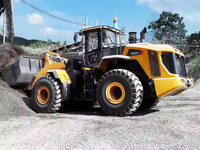 Célèbre marque chinoise 886H Mini Skid Steer Loader Tier 3 Tracteur avec 4.5cbm Bucket Capacity Core Component Engine