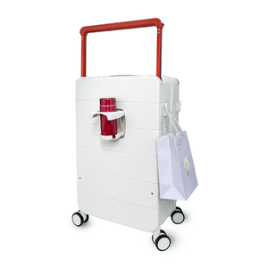 Tsa khóa mở rộng Trọng lượng nhẹ Vali đặt bền du lịch hành lý bánh xe PC + ABS Polyester Lót phim hoạt hình Túi vali đặt - Product Image 4