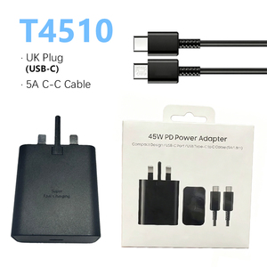 Cargador Rápido USB-C de 45W y Cable Compatible con <span class=keywords><strong>Samsung</strong></span> Galaxy S21 S22 S23 Note 20, Salida de 30W, Cargador USB Tipo C PD - Product Image 2