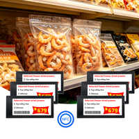 Etiqueta de Precio Electrónica Zhsunyco E-Paper Ultrafina con NFC, Etiqueta Electrónica para Estantes de 2.9 Pulgadas para Centros Comerciales y Tiendas