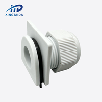 Fabrication M20 plastique étanche IP68 presse-étoupe PG16 PVC insert en caoutchouc NPT 1/2 taille presse-étoupe en nylon