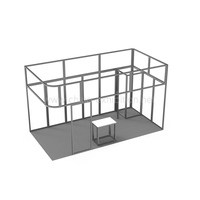 Système de cloisons modulaires TIANYU pour stand de salon professionnel, rideau de séparation pour stand d'exposition extérieur