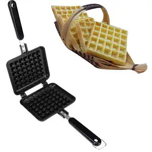 Aluminum Barbeque Leather In High Quality Cooking Waffle Maker For Good Sale