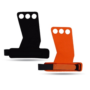 Wholesale PU Material Anti-Slip Comfortable Hand Grips 3-Hole Design for Weightlifting Gym Use Palm Protection 2kg <b>Pull</b> <b>up</b> <b>Bar</b> - Product Image 4