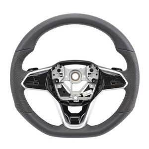 定制碳纤维方向盘，适用于大众高尔夫 R <span class=keywords><strong>GTI</strong></span> GTS GTD GTE Polo <span class=keywords><strong>GTI</strong></span> MK5 MK6 和 Mk7 汽车方向盘 - Product Image 6