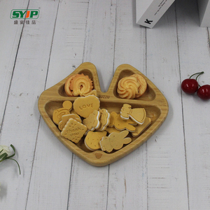 <span class=keywords><strong>Assiette</strong></span> de singe en <span class=keywords><strong>bambou</strong></span> écologique personnalisée avec <span class=keywords><strong>ventouse</strong></span> pour le repas de bébé-<span class=keywords><strong>Assiette</strong></span> en bois pour enfants - Product Image 2