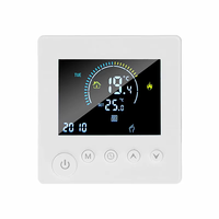Controlador de Temperatura Inteligente TUYA con WiFi y Aplicación de Programación para Calefacción de Piso por Agua y Electricidad, Montaje en Pared