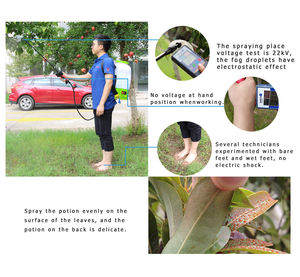 Module de conversion électrostatique TW-JD-03 pour pulvérisateurs électriques manuels - Réduisez instantanément de 50 % <span class=keywords><strong>des</strong></span> produits chimiques et de 80 % de l'eau - Product Image 4