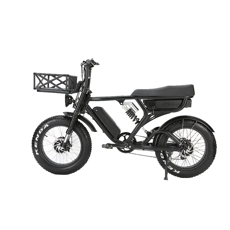 Hấp Dẫn Nhất Khung Hợp Kim Ebike Bãi Biển Cruiser Xe Đạp Điện 48V 20 Inch Chất Béo Xe Đạp Điện Chất Béo Lốp Xe Đạp Cho Nam Giới Phụ Nữ Người Lớn