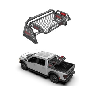 MusixiA 4x4 porta porta porta porta porta porta-letto in acciaio nero <span class=keywords><strong>con</strong></span> <span class=keywords><strong>cestello</strong></span> per Ford F150 Tacoma Hilux Nissan - Product Image 1