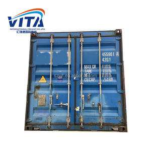 Conteneur sec usagé de 40 pieds en acier corten certifié CSC Conteneur d'expédition de la Chine vers le monde - Product Image 2