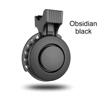 Vente flash - Klaxon de vélo étanche rechargeable par USB - Sonnette de vélo classique mini - Sonnette de vélo personnalisée 120 dB avec 4 modes sonores