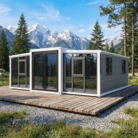 CCH Nature Resort, hébergement préfabriqué de luxe, installation rapide, structure en acier, maison modulaire extensible en conteneur