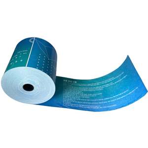 Rouleau de papier thermique pour billets de cinéma 80 mm x 80 mm, dernière version 2025, logo et design personnalisés - Product Image 2