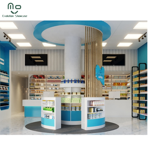 Tùy Chỉnh Nhà Thuốc Thu Ngân Truy Cập Thiết Kế Y Học Hiển Thị Giá Container Cho Dược Kệ - Product Image 1