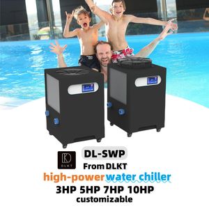 Enfriador Inteligente WiFi <span class=keywords><strong>de</strong></span> 3HP 5HP 7HP 10HP para Piscina con Función <span class=keywords><strong>de</strong></span> Calefacción y Bomba <span class=keywords><strong>de</strong></span> Motor, Componentes Principales - Product Image 4