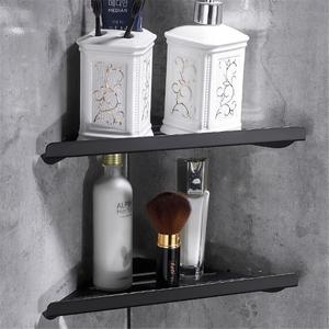 Stainless Steel Wall-Mounted Non-Folding Double-Tier Waterproof Bathroom Towel Holder <b>Rack</b> - Product Image 1