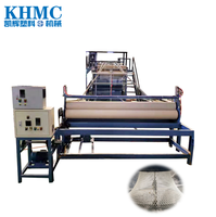 Machine à fabriquer des filets en HDPE à vis simple en plastique avec roulement et moteur pour la production de mailles d'élevage de volailles