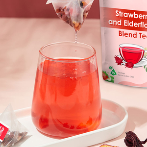 OEM rooibos juteux hibiscus fruité pour l'été mélange de fraises et de fleurs de <span class=keywords><strong>sureau</strong></span> - Product Image 4
