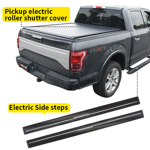 อุปกรณ์ตกแต่งรถยนต์ บันไดข้างประตูท้ายรถกระบะ 4x4 ทำจากอลูมิเนียมอัลลอยด์ แบบไฟฟ้า สำหรับรถฟอร์ด <span class=keywords><strong>F150</strong></span> อะไหล่รถยนต์ - Product Image 3