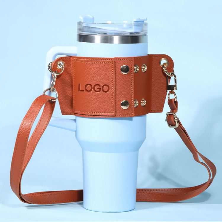 Water Bottle Carrier Bag With Phone Pocket For Stanley 40oz Tumbler Water Bottle Holder Pouch With Adjustable Shoulder Strap And Carabiner Stanley Cup Accessories For Hiking Travelling Camping Price In UAE - View #14