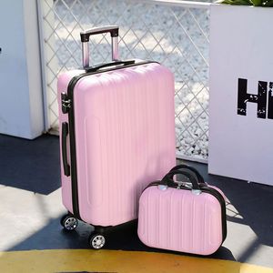 Ensemble <span class=keywords><strong>de</strong></span> bagages cabine légers au design moderne, 2 pièces, avec roulettes souples, <span class=keywords><strong>valise</strong></span> rigide imperméable pour les vacances - Product Image 2