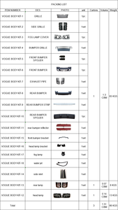 L322 2010 2011 aggiornamento del Bodykit della biografia 2012 per Land Rover Range Rover Kit carrozzeria di 2009 2002 moda per paraurti per auto Assy - Product Image 3