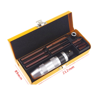 Kit d'outils 12 en 1 pour retirer les vis endommagées, extracteur de boulons rouillés, marteau, tournevis avec embouts en acier allié S2