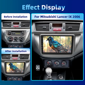 Cho Mitsubishi Lancer IX 2000-2010 âm thanh xe hơi MP5 Máy nghe nhạc đài phát thanh <span class=keywords><strong>Android</strong></span> GPS Auto Stereo <span class=keywords><strong>Bluetooth</strong></span> Wifi 2DIN 9 inch màn hình 4 gam Wifi - Product Image 2