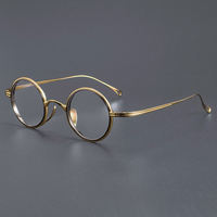 Monturas de Gafas sin Aro de Diseño Japonés, Montura Interior Ultraligera, Gafas de Lujo con Protección Contra Luz Azul para Lectura en la Oficina