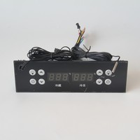 Termostato de Refrigeración Digital Programable de Panel Grande KT-2020LF2, Gestiona 4 Funciones: Refrigeración + Congelación + Luces Dobles