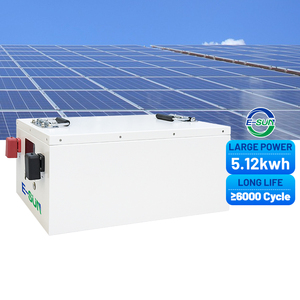 ESUN 공장 OEM 24V 200Ah 리튬인산철 배터리 내장 BMS 태양광 리튬인산철 가정용 저장 리튬 배터리 팩 - Product Image 6