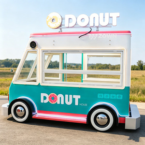 Popular Style Food Truck Vintage Mobile Kitchen Catering <b>Trailer</b> Coffee Ice Cream Van Food Cart Food <b>Trailer</b> Food Truck - Product Image 1