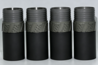 Coque de réaménagement pour forage minier, pour l'entretien du diamètre des trous de forage par carottage filaire