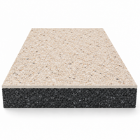 Panneau en mousse de polystyrène expansé écologique, anti-âge, léger, pour travaux d'isolation thermique des entrepôts