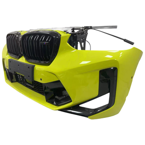 Adecuado para el conjunto de parachoques delantero <span class=keywords><strong>BMW</strong></span> X4M F98 de alta calidad con kit de carrocería ABS de malla de ventilador de Faro de radiador G02 - Product Image 4