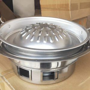 หม้อปิ้งย่างและหม้อสุกี้อลูมิเนียมขายดีสำหรับประเทศไทยและลาว - Product Image 6